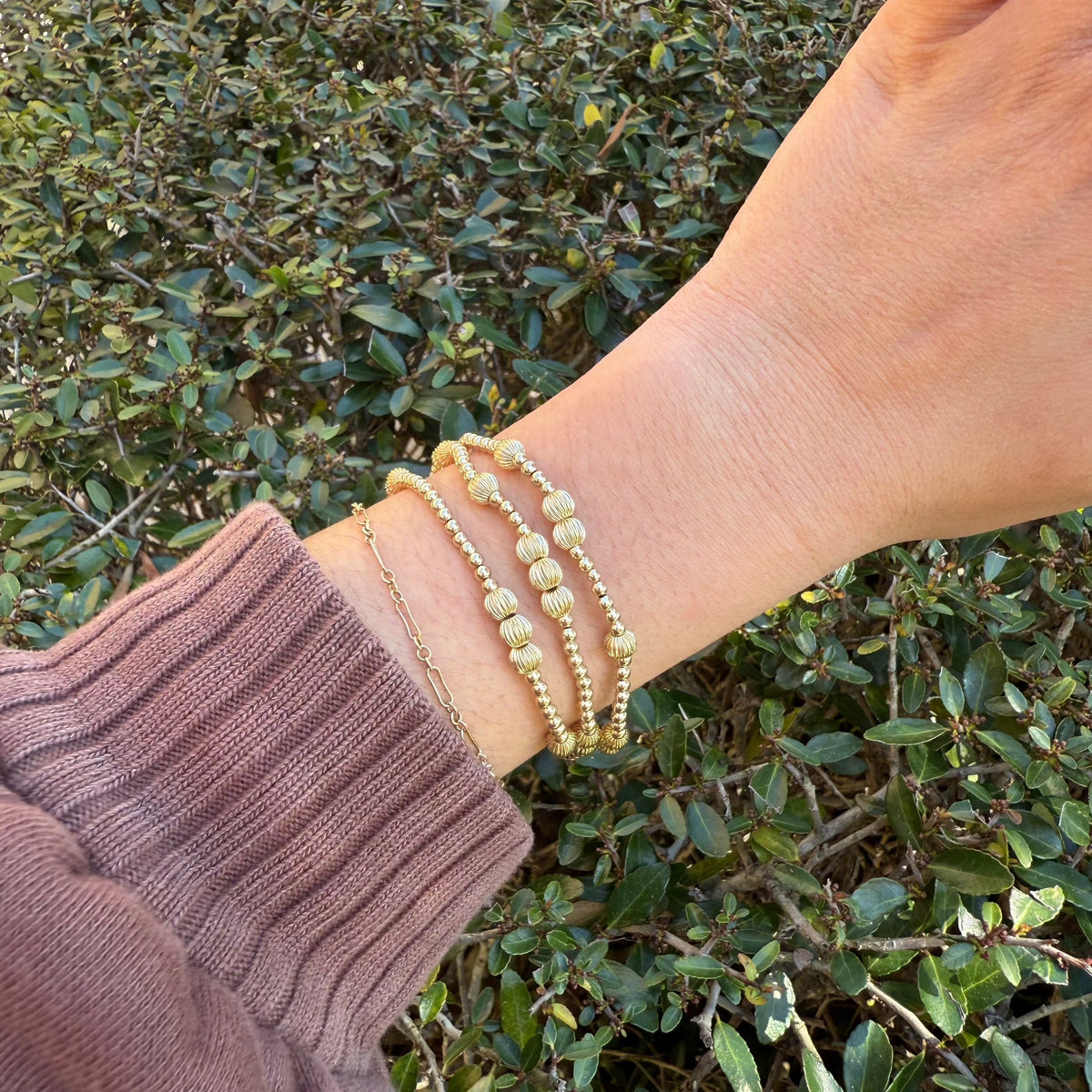 Hope Unwritten Gold 5mm Bracelet main image 0