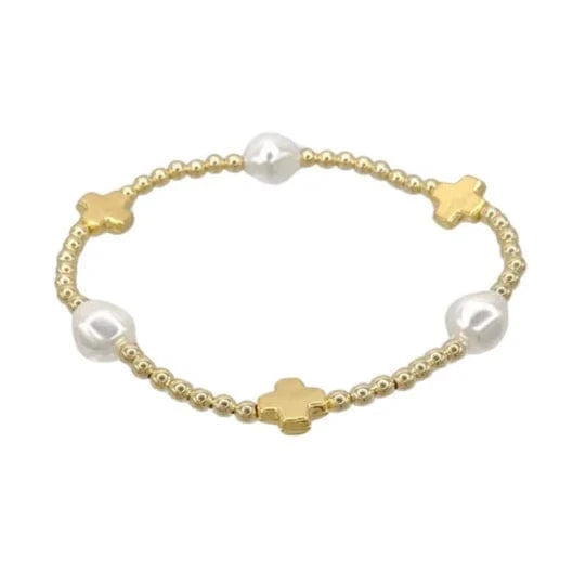 Enewton - Admire Gold 3mm Pearl Bracelet main image 1