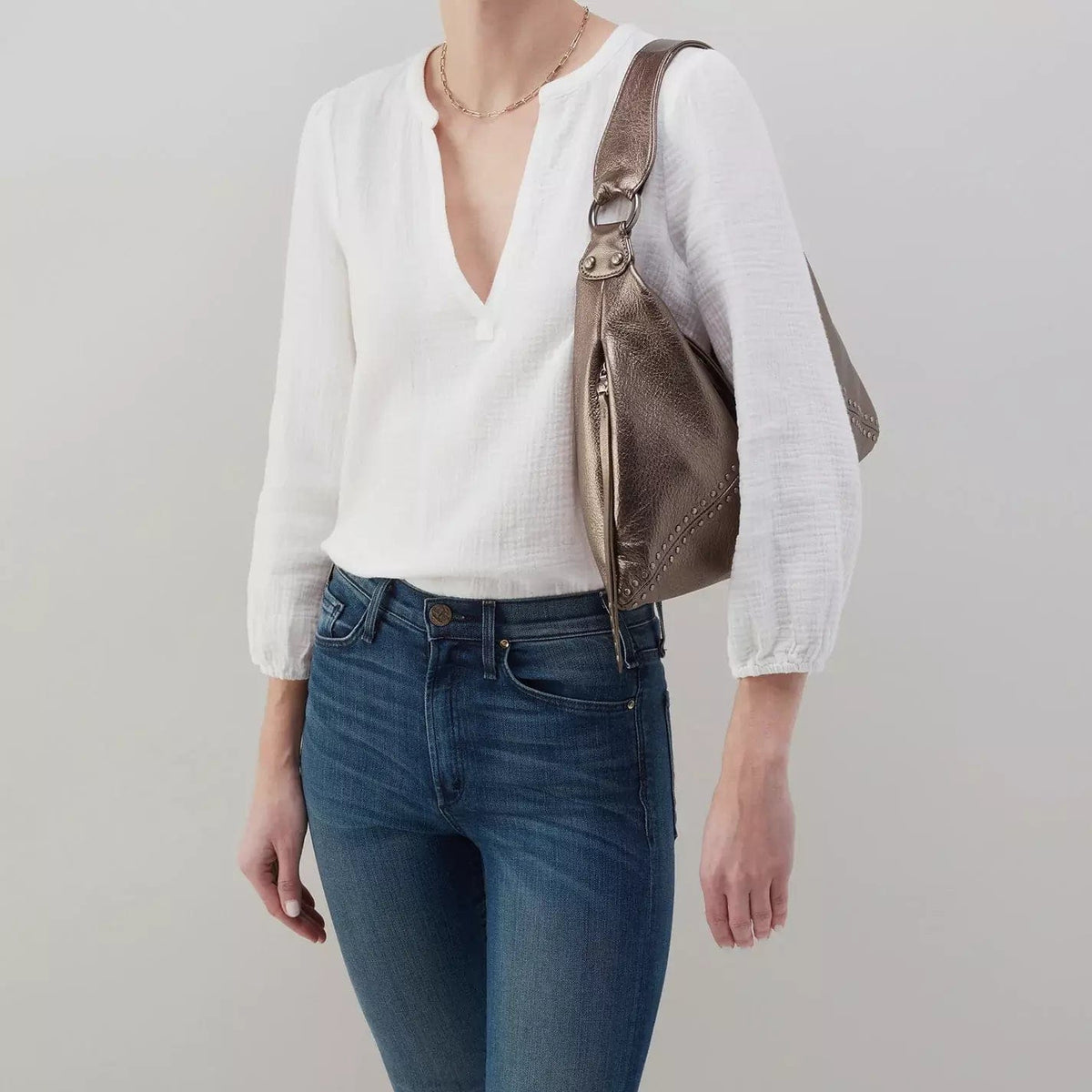 ショルダーバッグ・ポシェット Our Dewey Ribbon Hobo Shoulder and Crossbody Bag Charcoal Our Dewey Ribbon Hobo Shoulder and Crossbody Bag Charcoal