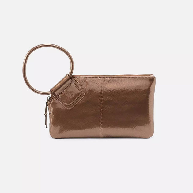 Monogrammed Everyday Italian Leather Zipper Pouch - Shadow Print