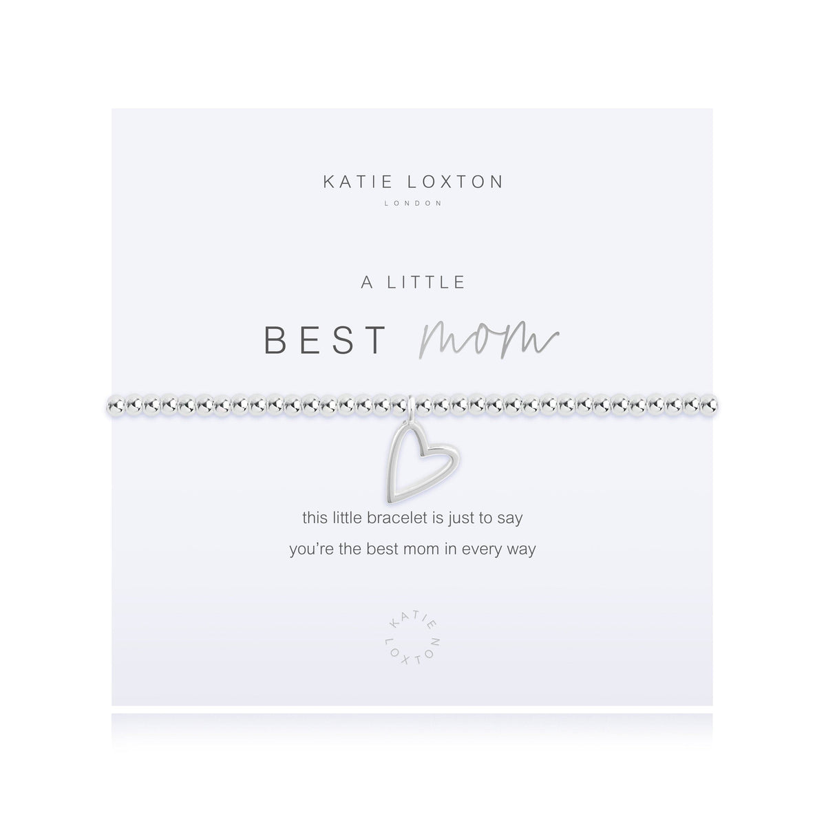 Katie Loxton A Little 'Best Mom' Stretch Bracelet