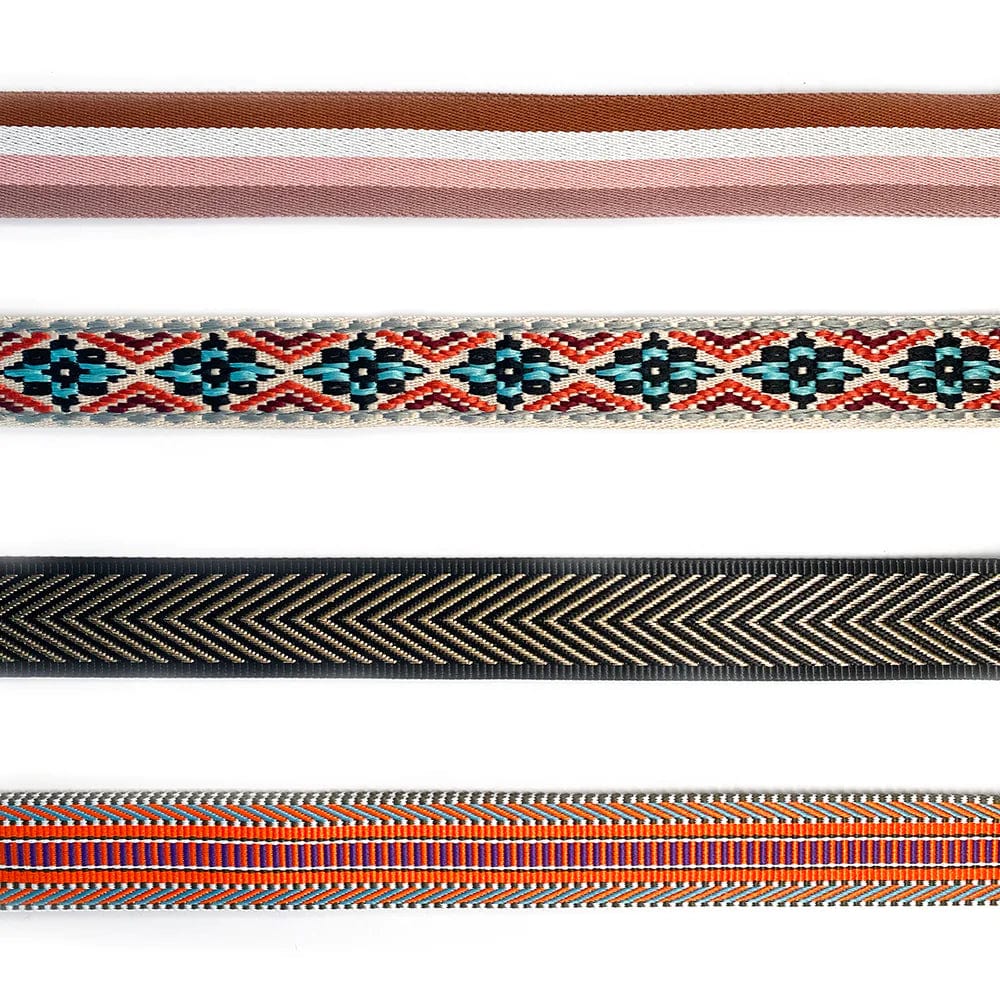 Guitar Strap - Tribal Stripe – Clear Stadium Bags by Capri Designs