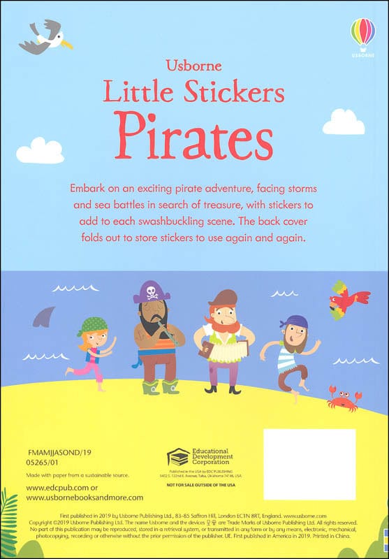 Little Stickers Pirates [Book]