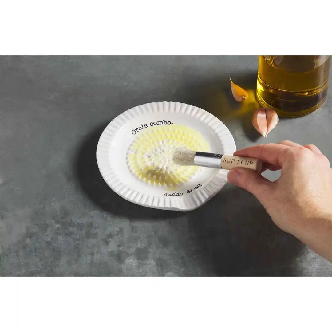Grate Plate with Brush