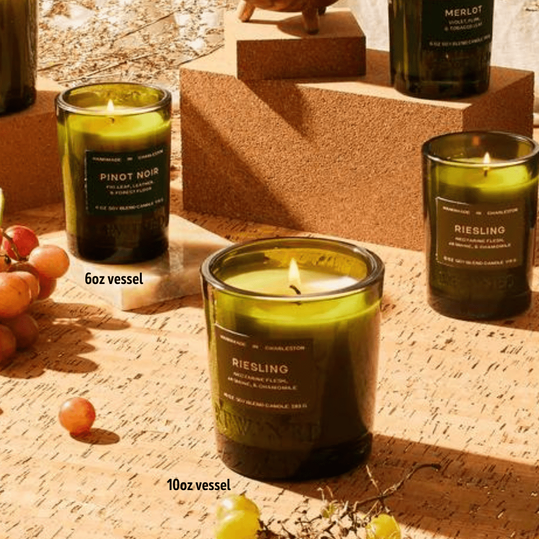 Rewined Signature Collection Candle Sauvignon Blanc 6 oz Carolina Girls