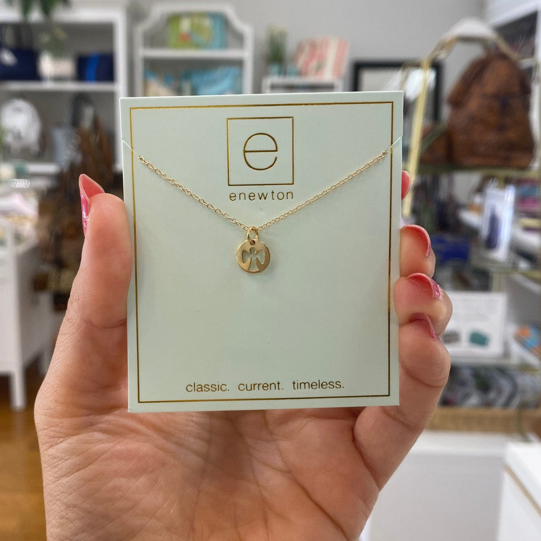 Enewton Small Guardian Angel Gold Disc 16