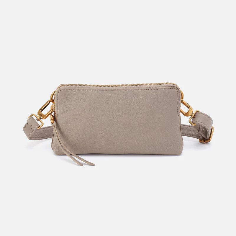 Hobo Fern Slim Belt Bag - Taupe in Pebbled Leather