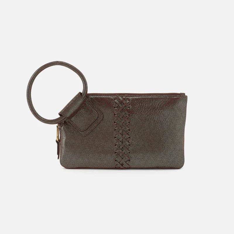 Hobo Sable Wristlet Coffee Galaxy in Metallic Leather – Carolina