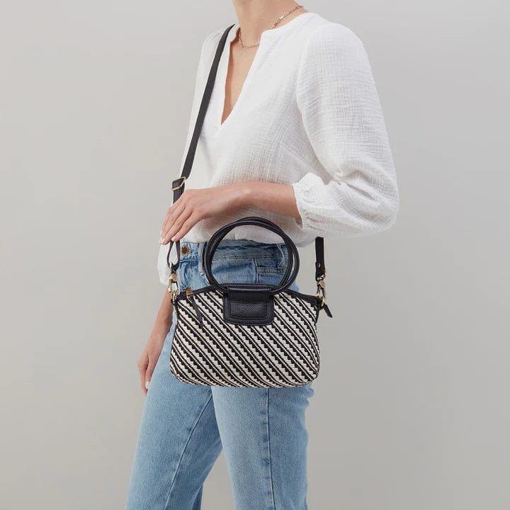 Hobo Sheila Small Top Zip Crossbody - Artisan Leather Weave