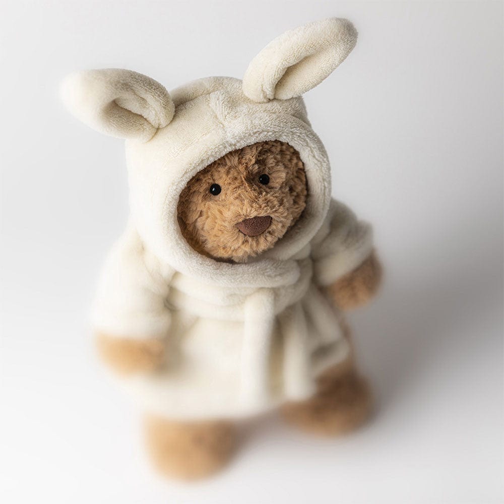 ぬいぐるみ  Bartholomew Bear BathrobeOutfit JellyCat - Bartholomew Bear Bathrobe Outfit – Carolina Girls