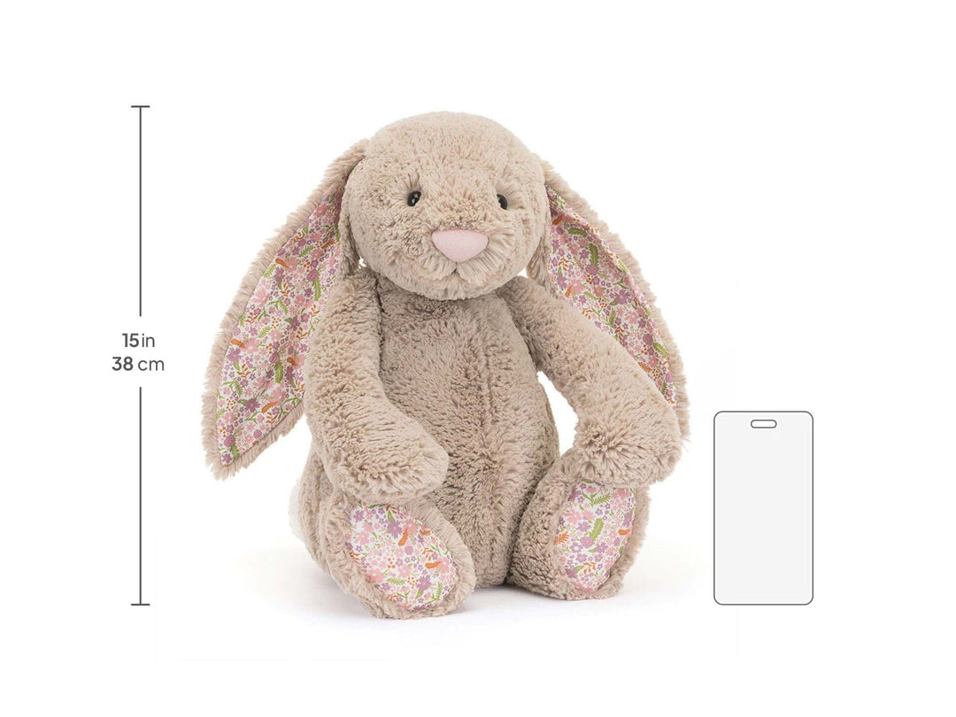 ぬいぐるみ  Blossom Beige Bunny 'Petal' m JellyCat - Blossom Beige Bunny 'Petal' (Medium) – Carolina Girls