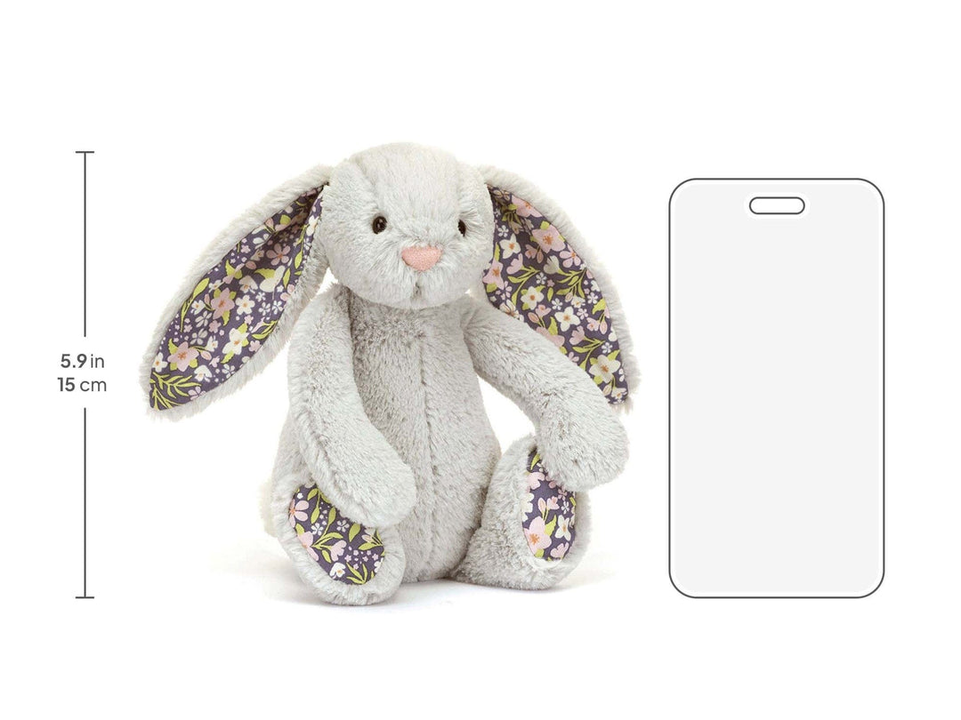 JellyCat - Blossom Silver Bunny 'Bloom' (Small) – Carolina Girls