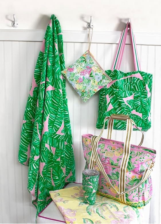 Lilly Pulitzer 30 oz Insulated Stainless Steel Tumbler with Lid