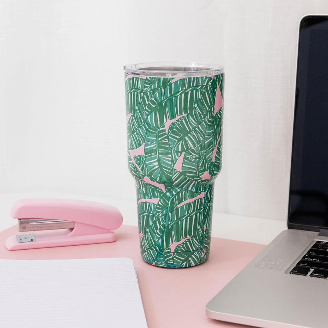 Lilly Pulitzer 30 oz Insulated Stainless Steel Tumbler with Lid