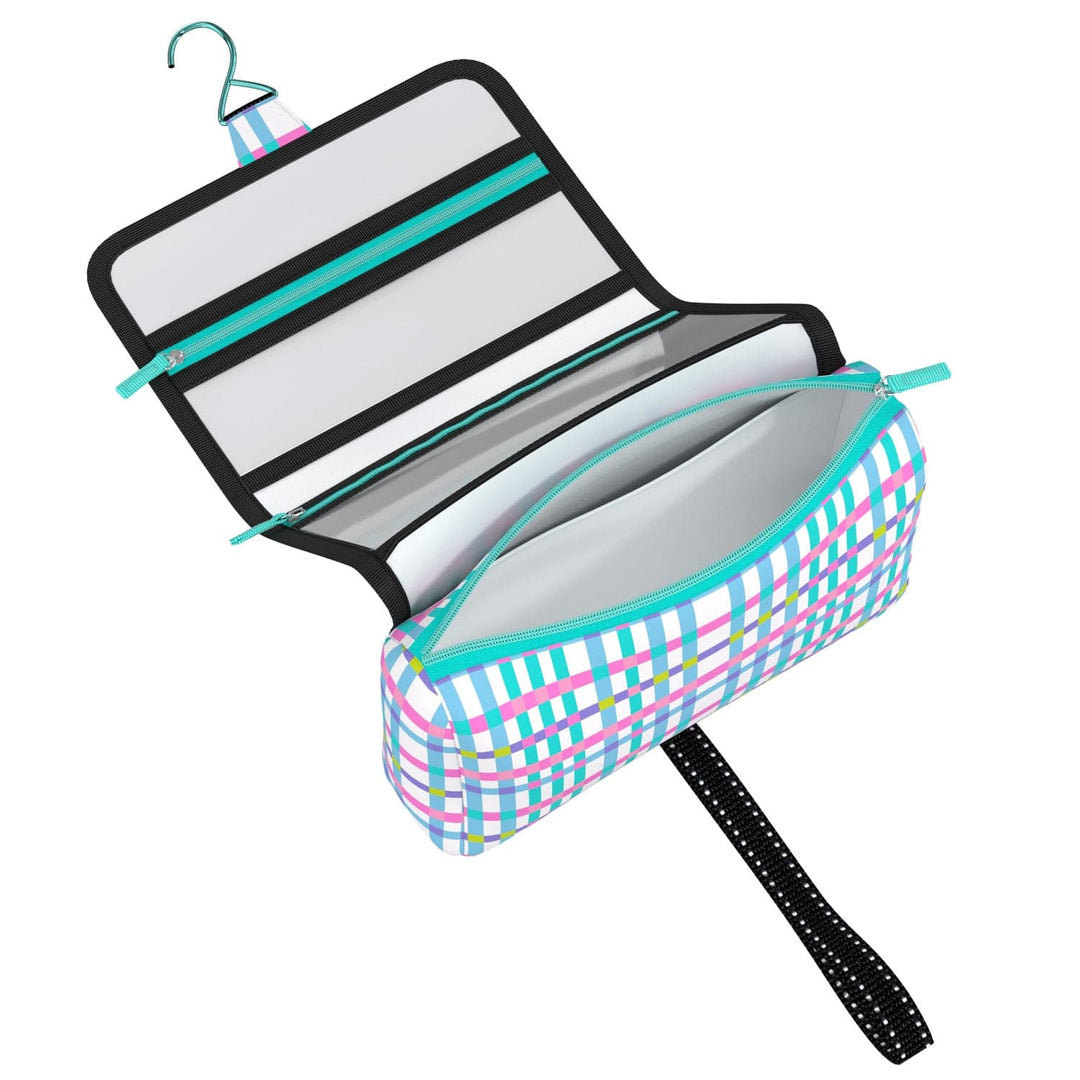 cute hanging travel toiletry bag Scout Beauty Burrito Hanging Toiletry Bag