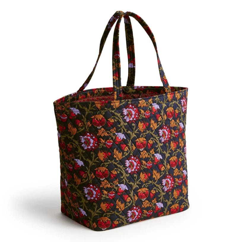 Vera Bradley Marston Grand Tote Bag - Midnight Garden Vines