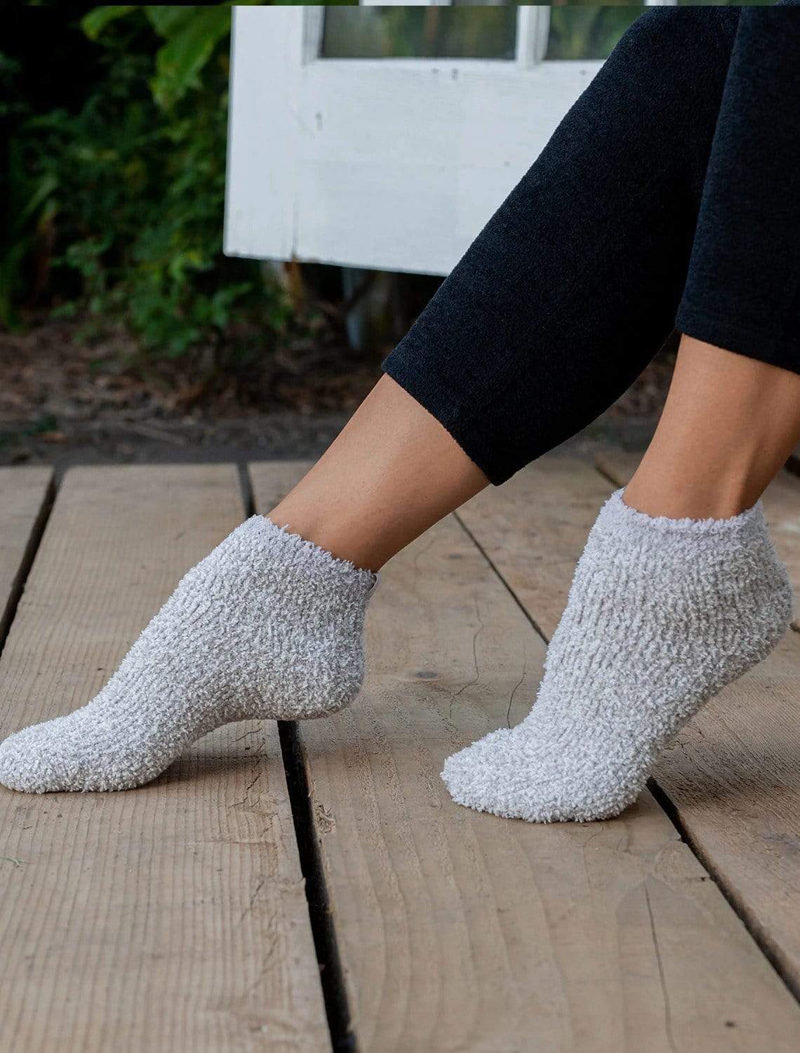Barefoot Dreams CozyChic® Socks - Graphite/Carbon Cheetah Print – Carolina  Girls