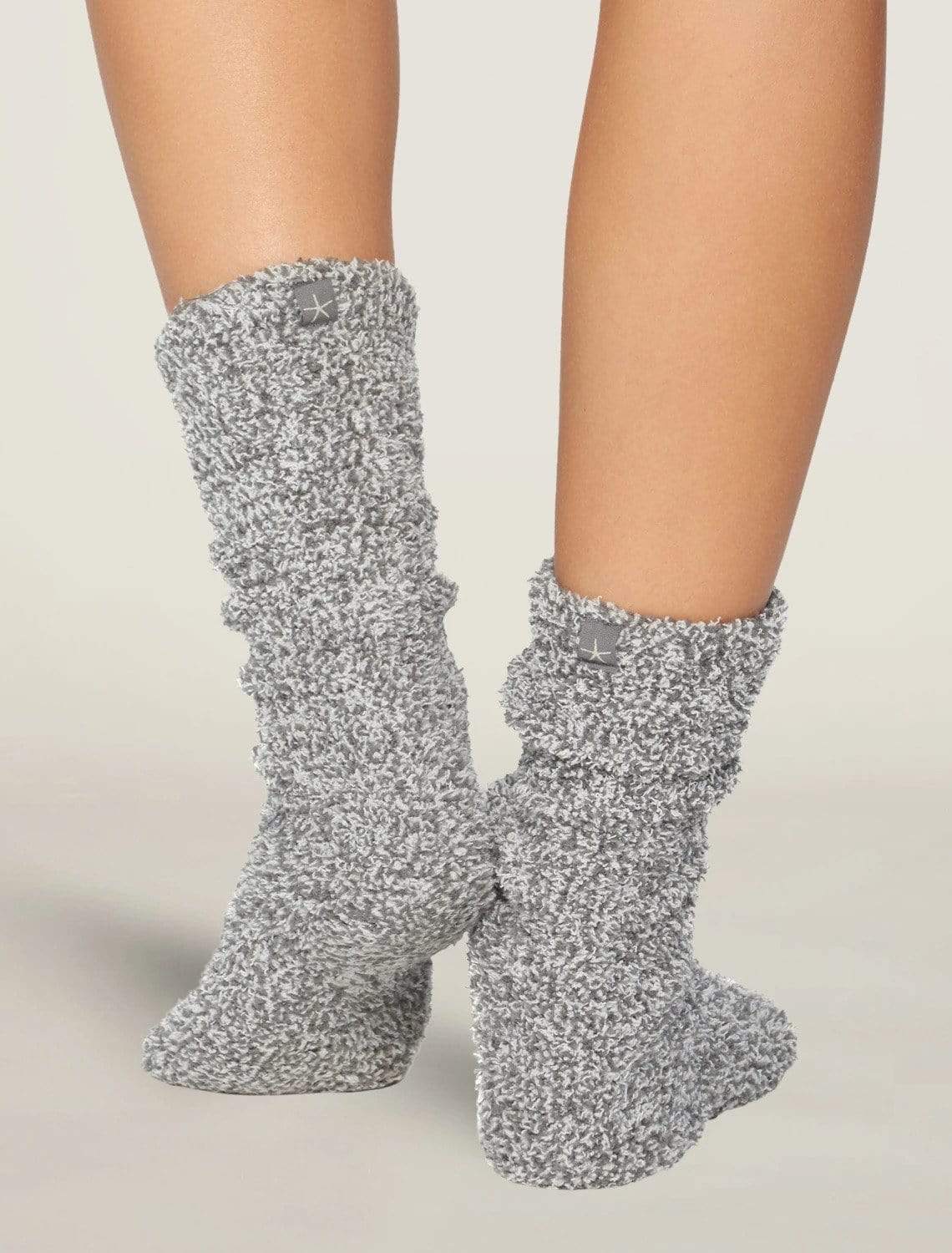 Barefoot Dreams CozyChic® Heathered Women's Socks - Graphite/White –  Carolina Girls