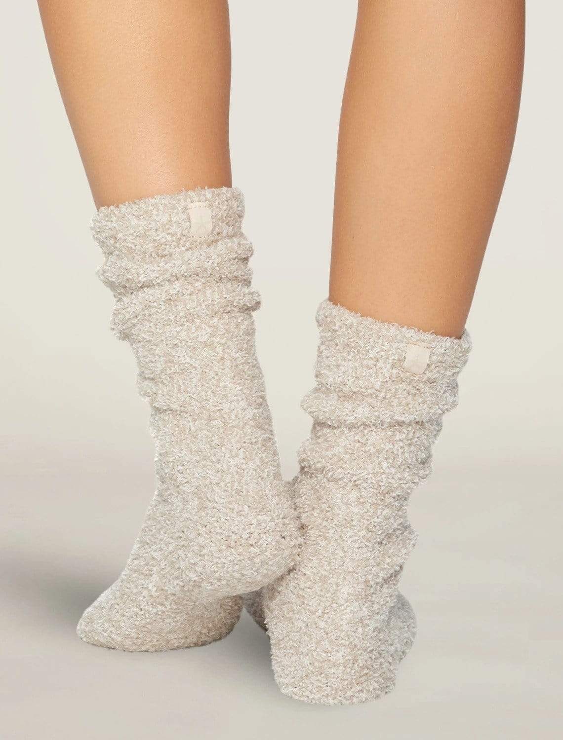 Barefoot Dreams CozyChic® Heathered Women's Socks - Stone/White – Carolina  Girls