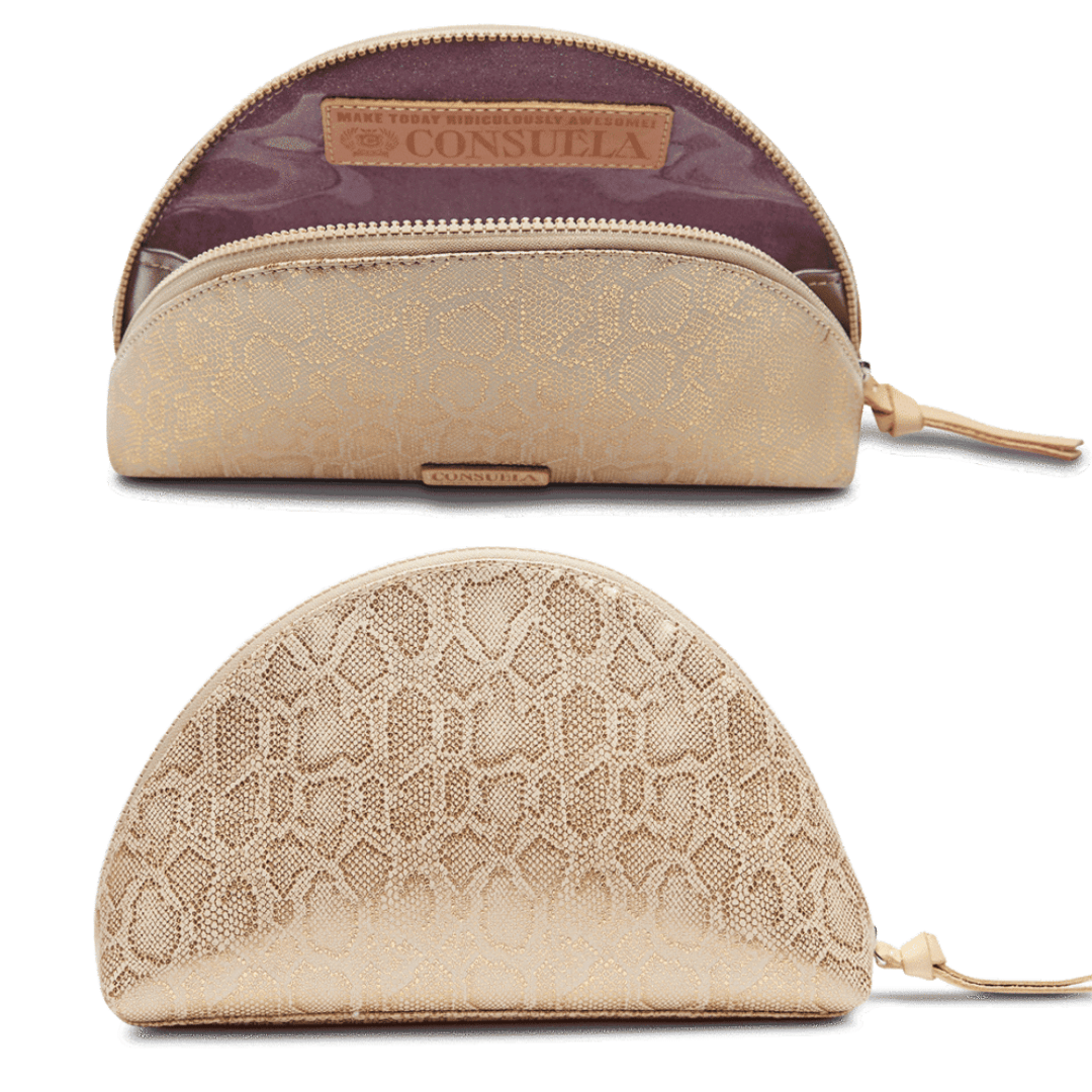 Consuela Large Cosmetic Bag Gilded Carolina Girls