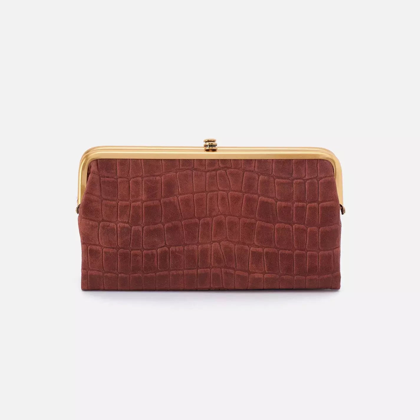 Go-To Wristlet Clutch Brandy