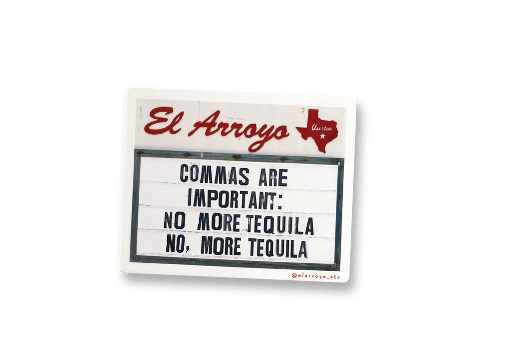 No More Tequila Sticker Carolina Girls