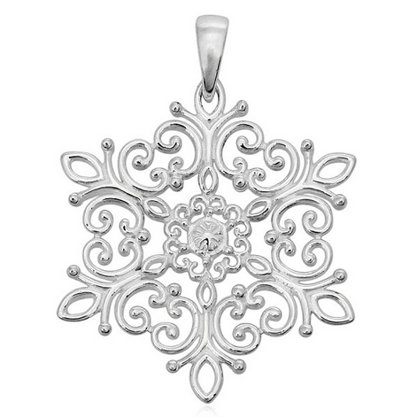Southern Gates - Snowflake Pendant – Carolina Girls